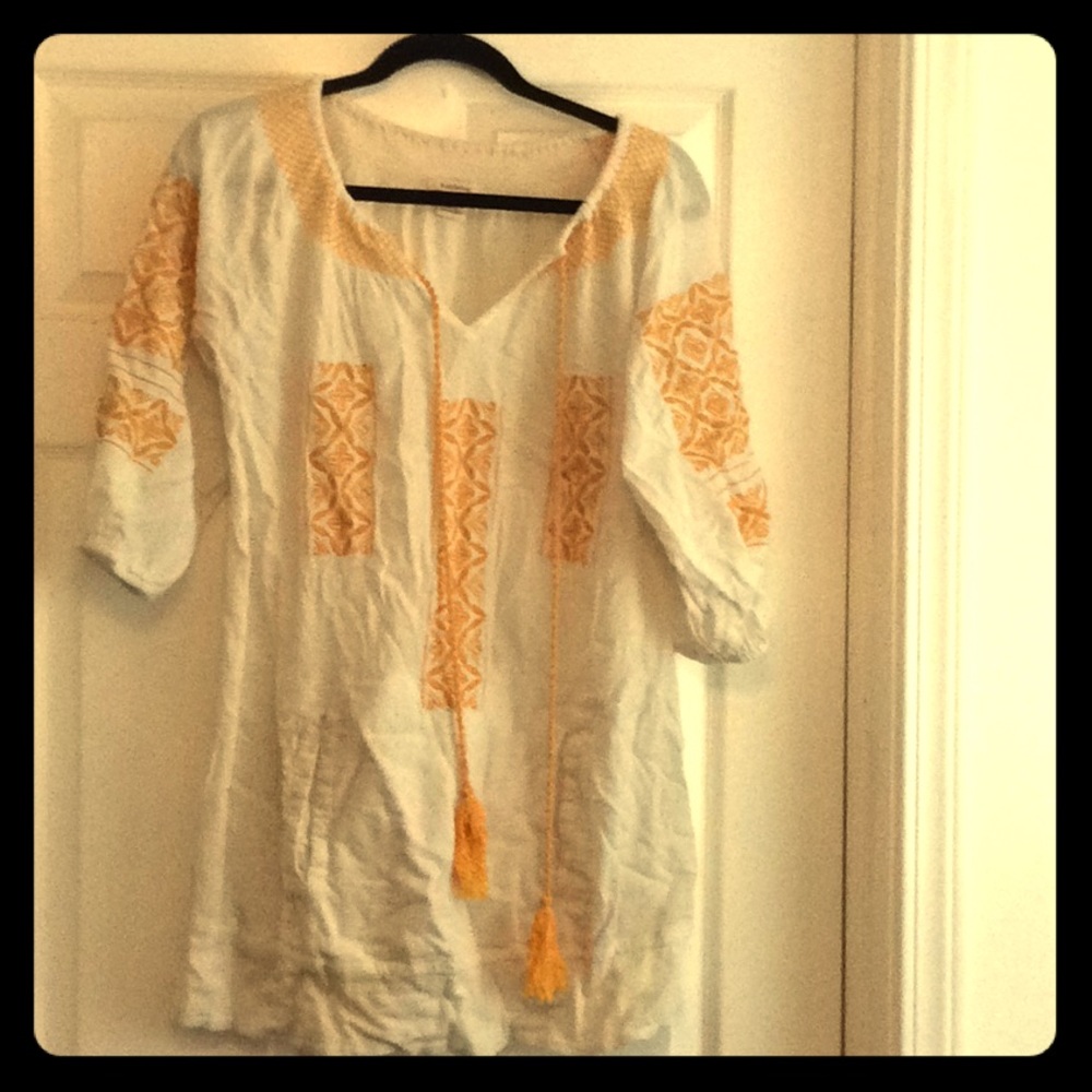 Cotton Blouse/Coverup